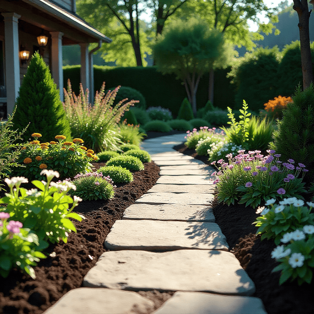 Beautiful garden landscape design